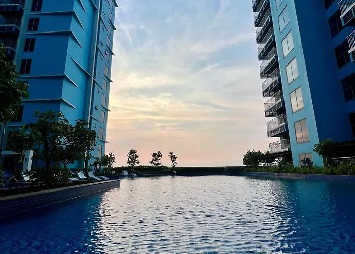 3br Penthouse Sunset View In Front Of Okada *